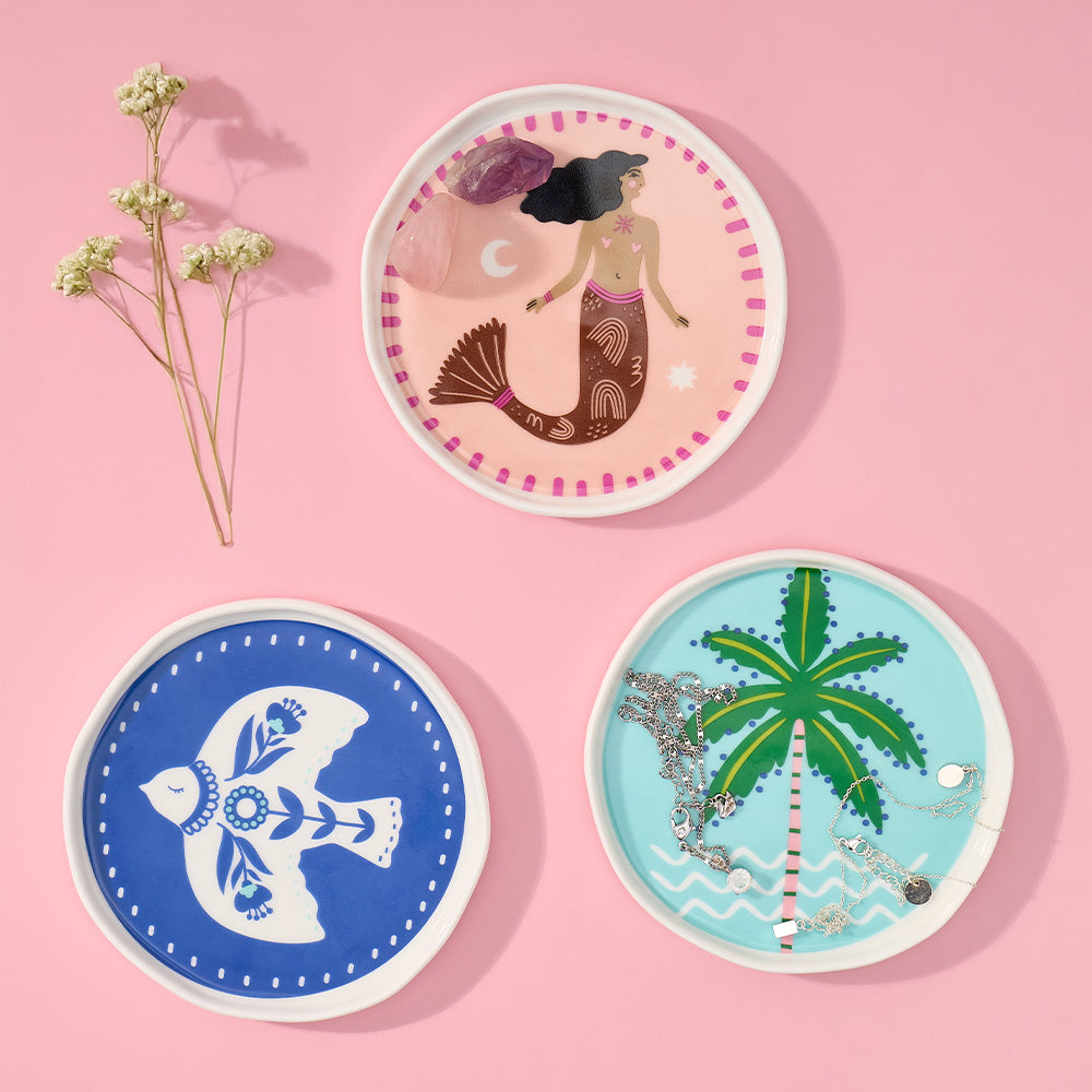 Annabel Trends Trinket Dish Celestial Dreams Mermaid