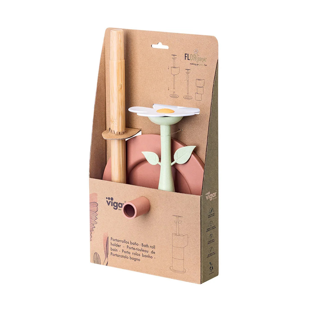 Florganic Triple Toilet Roll Holder