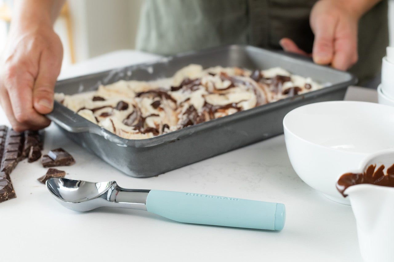 KitchenAid Soft Grip Ice Cream Scoop (Mineral Water)