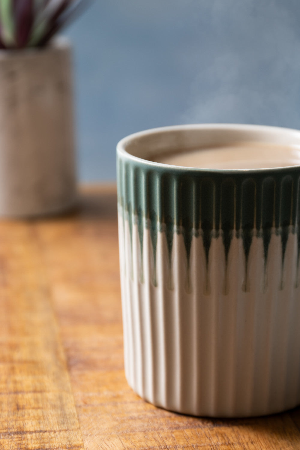 Mikasa Stoneware Mug 410ml (Green Textured)