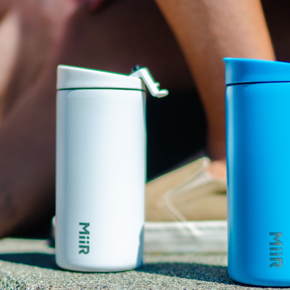 MiiR Flip Travel Tumbler 350ml (12oz) - White