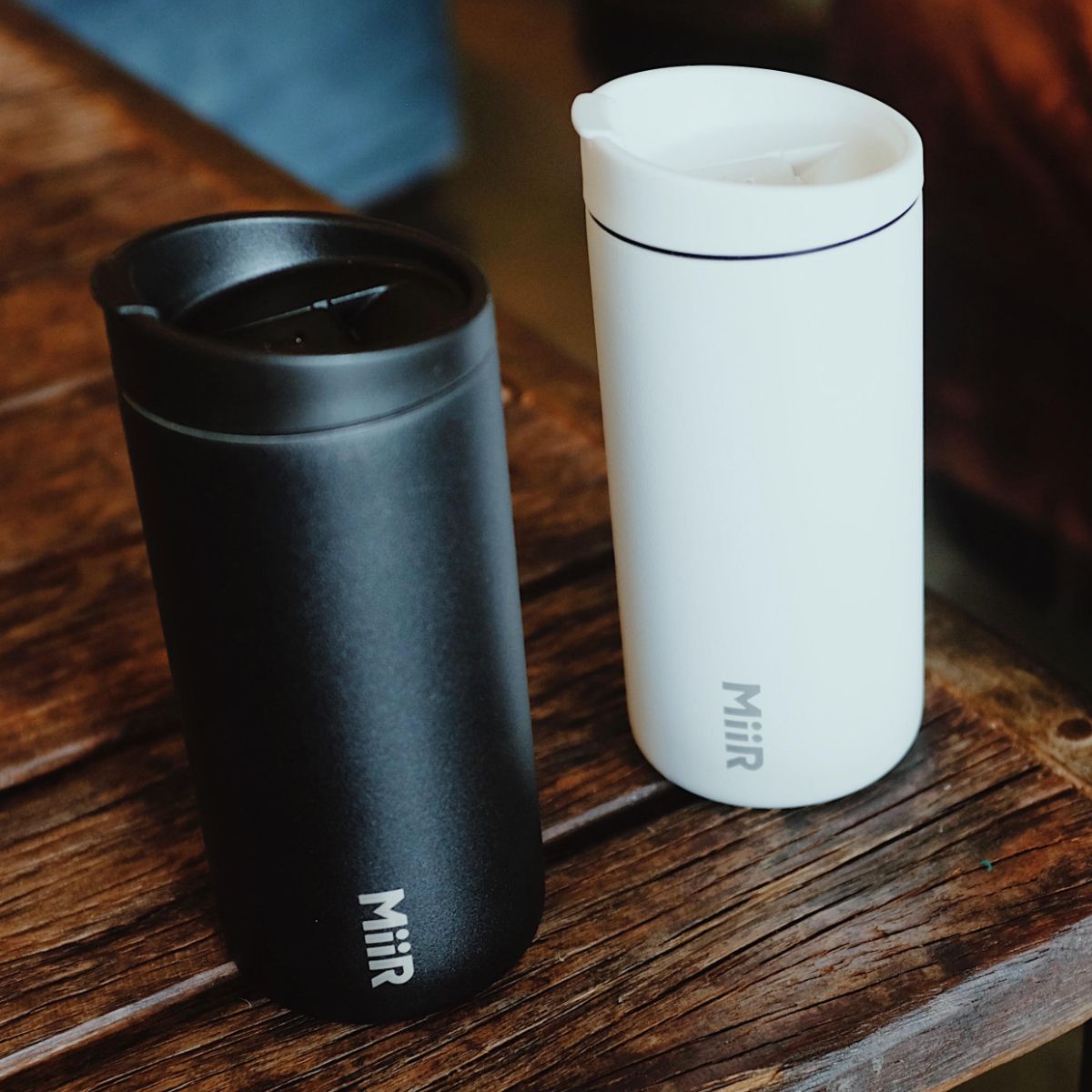 MiiR Flip Travel Tumbler 470ml (16oz) - White
