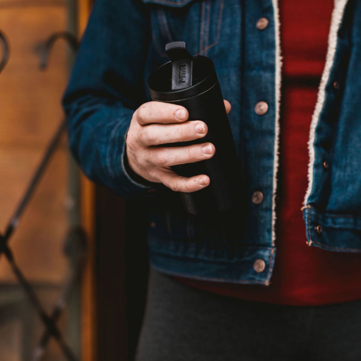 MiiR Flip Travel Tumbler 470ml (16oz) - Black