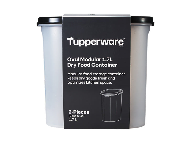 Tupperware Modular Oval Dry Food Container 1.7L