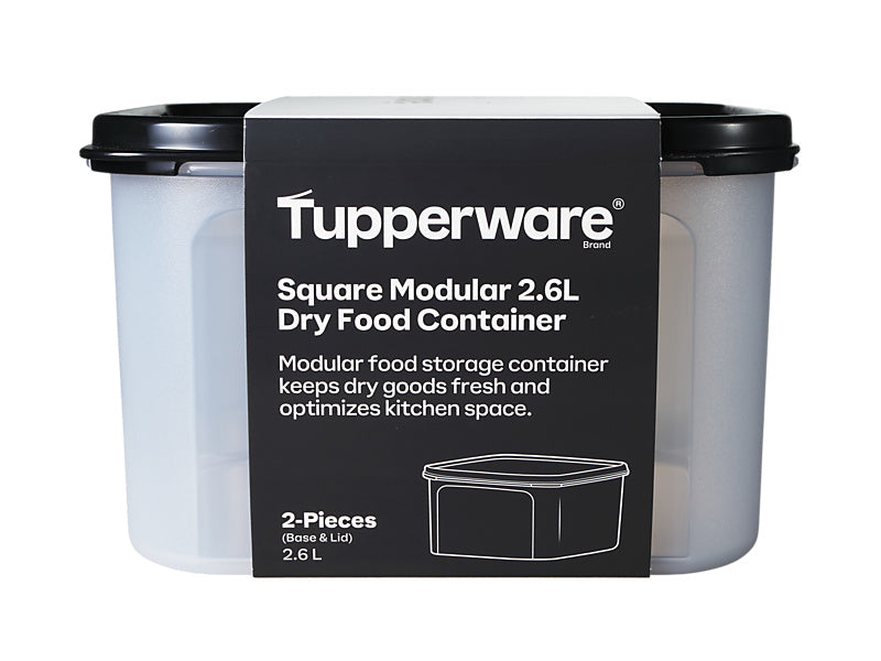Tupperware Modular Square Dry Food Container 2.6L