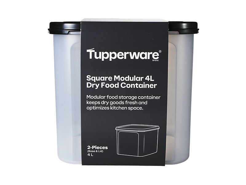 Tupperware Modular Square Dry Food Container 4L