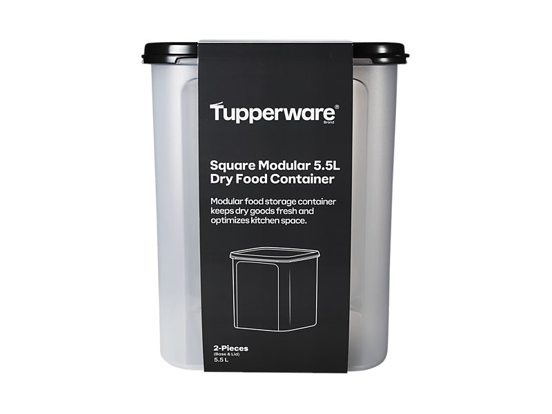 Tupperware Modular Square Dry Food Container 5.5L