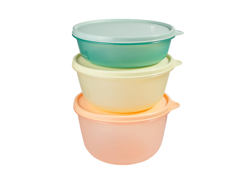 Tupperware Modular Variety Bowl Set of 3 950ml/1.4L/1.9L Gift Boxed