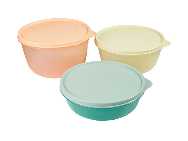 Tupperware Modular Variety Bowl Set of 3 950ml/1.4L/1.9L Gift Boxed