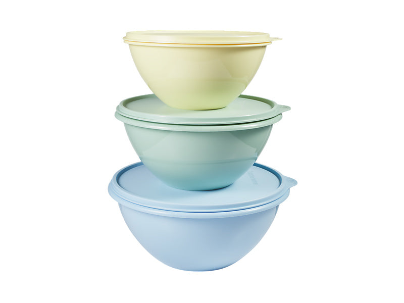 Tupperware Original Bowl Set of 3 1.1L/1.7L/2.5L