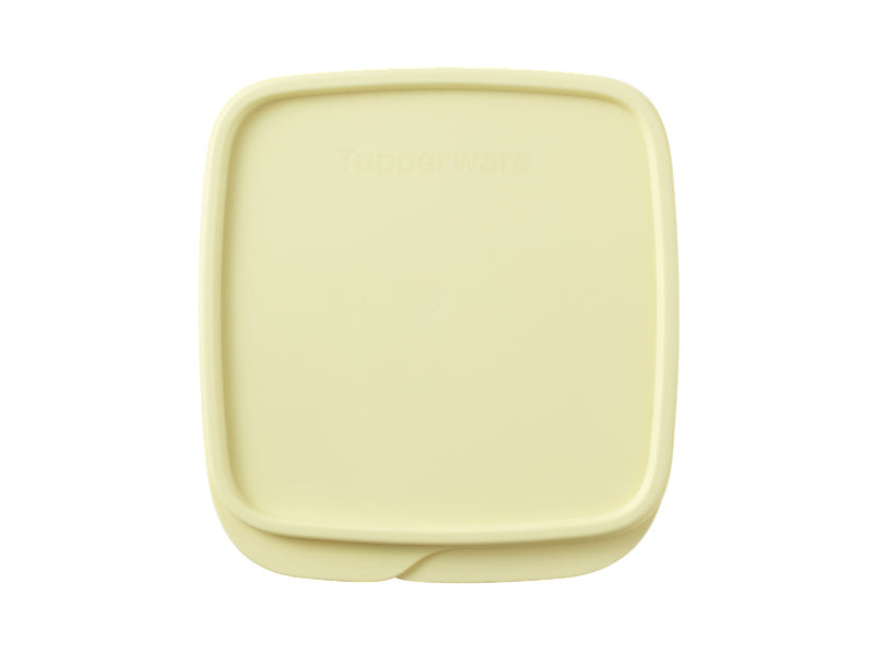 Tupperware Divided Square Lunch Box 550ml Yellow