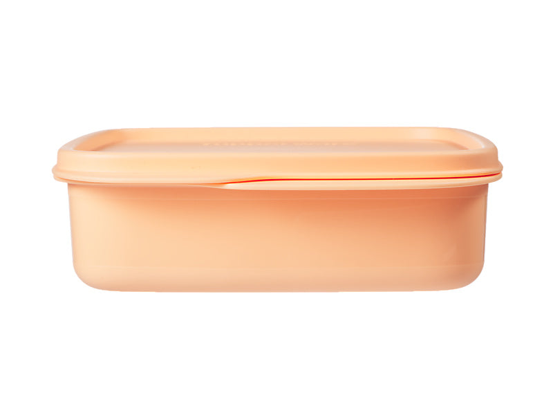 Tupperware Divided Square Lunch Box 550ml Orange