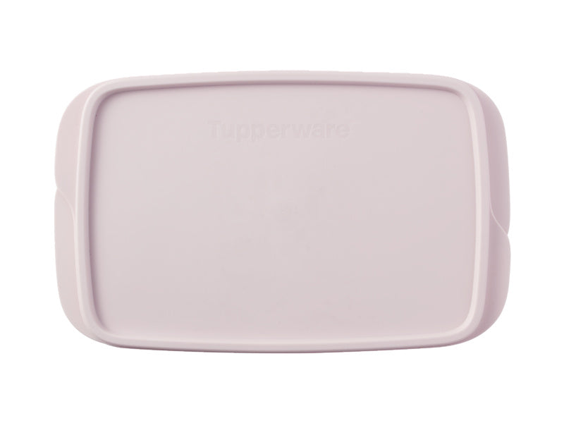 Tupperware Divided Rectangle Lunch Box 1L Pink