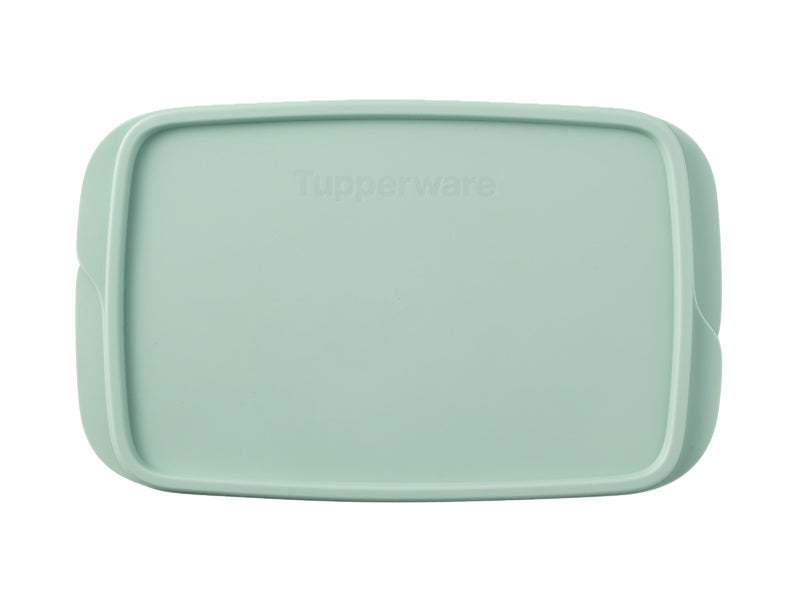 Tupperware Divided Rectangle Lunch Box 1L Green