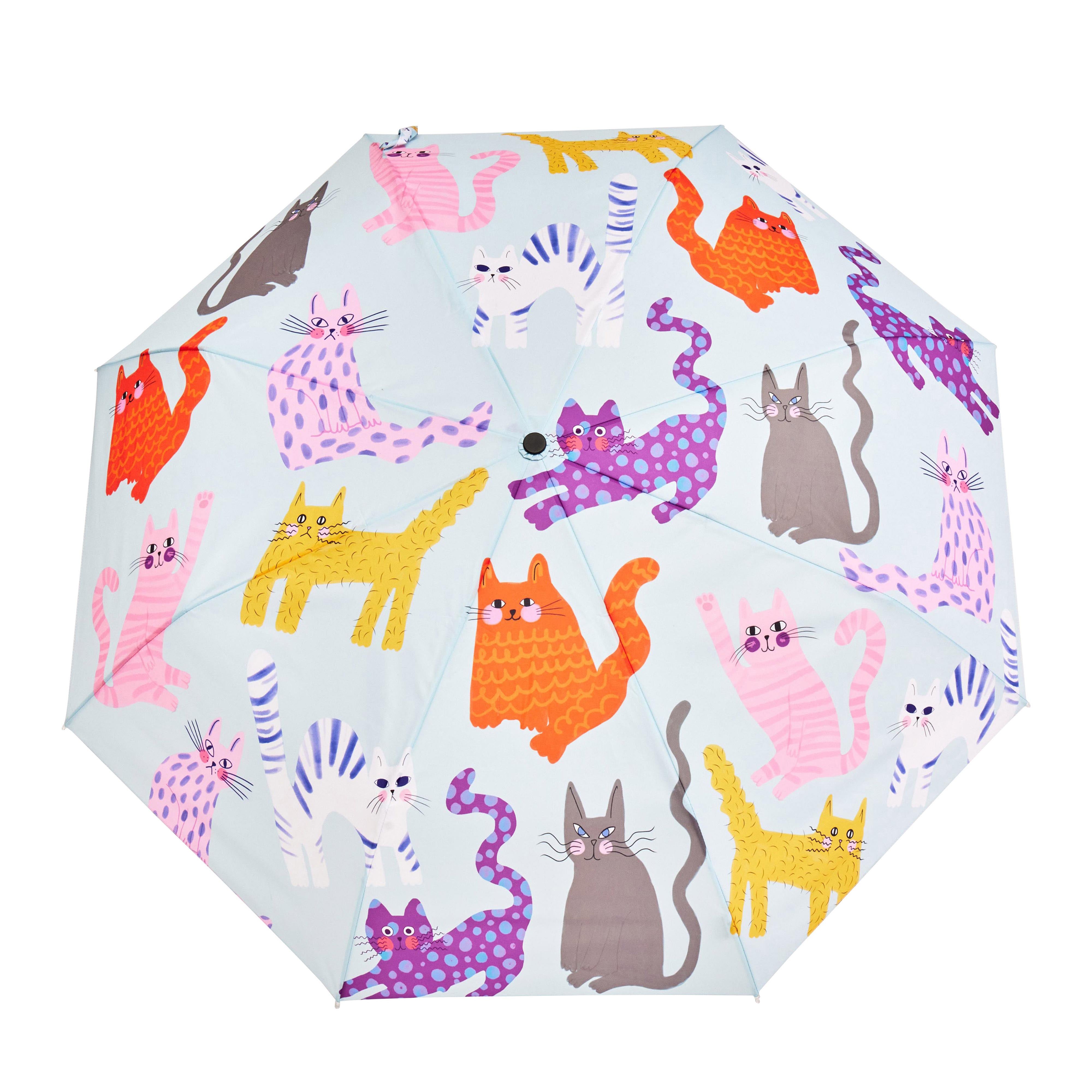 Original Duckhead Duck Umbrella Compact Arty Cats Ice