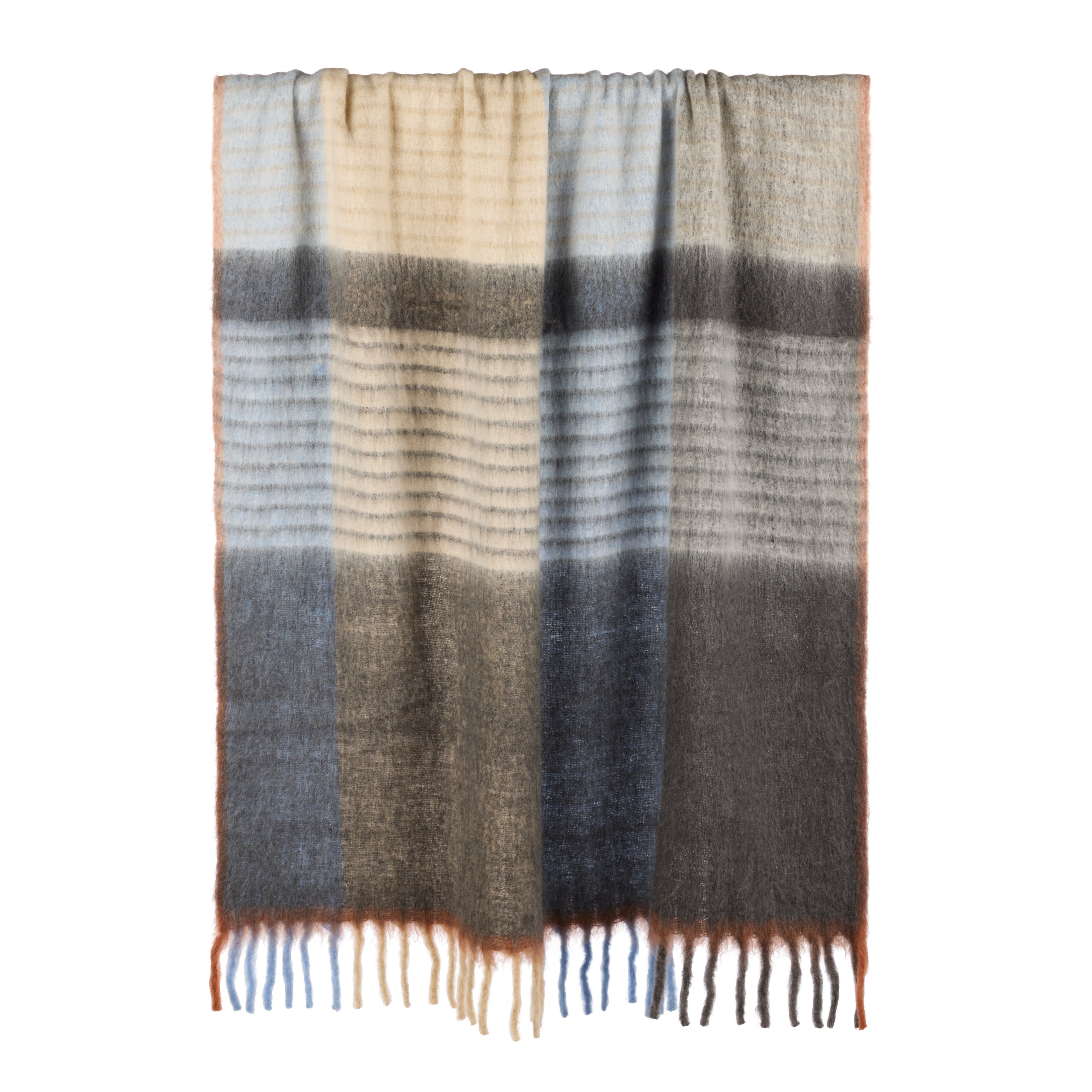 Academy Jaden Woven Brushed Throw Multi-Coloured