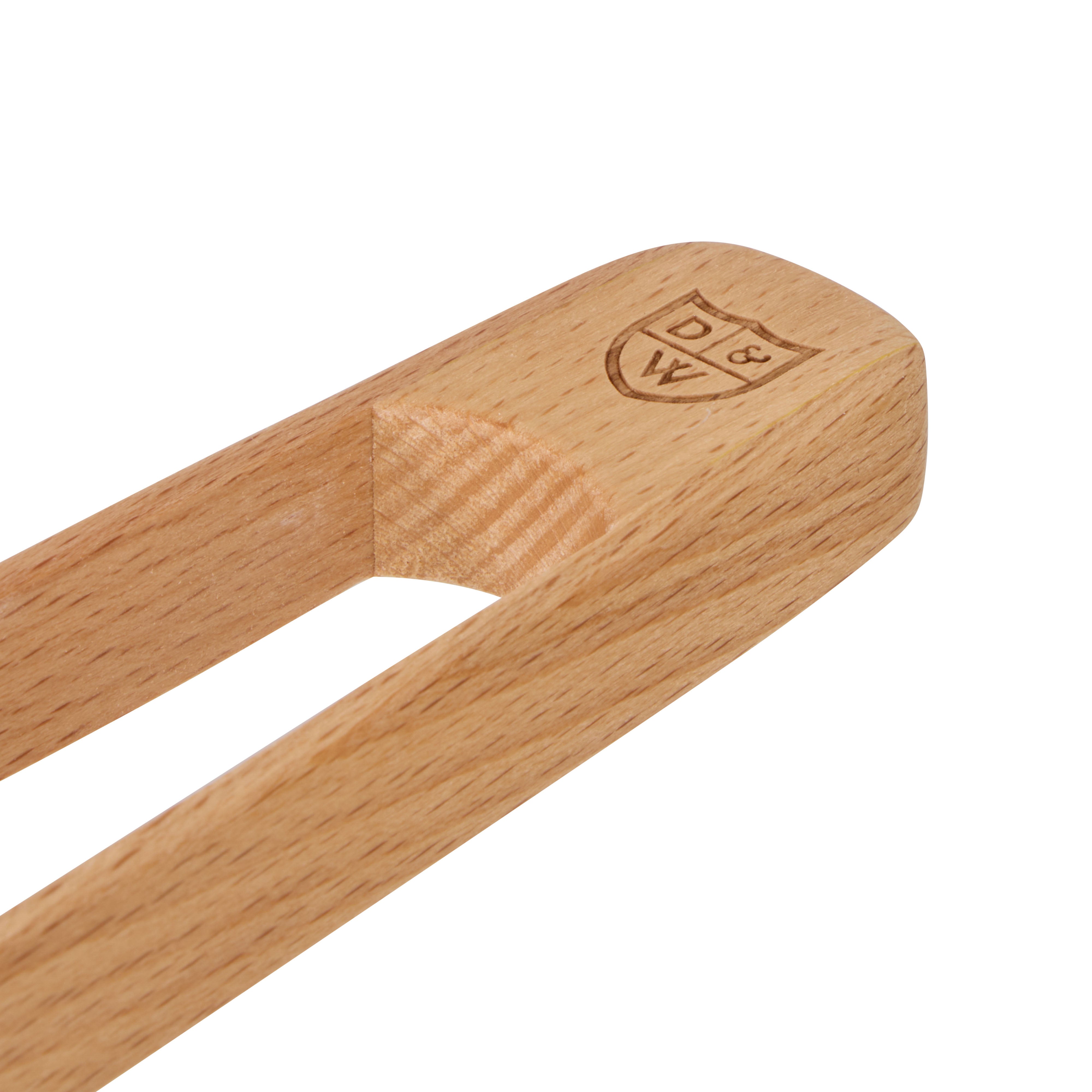 Davis & Waddell Heritage Magnetic Beechwood Toast Tongs Natural