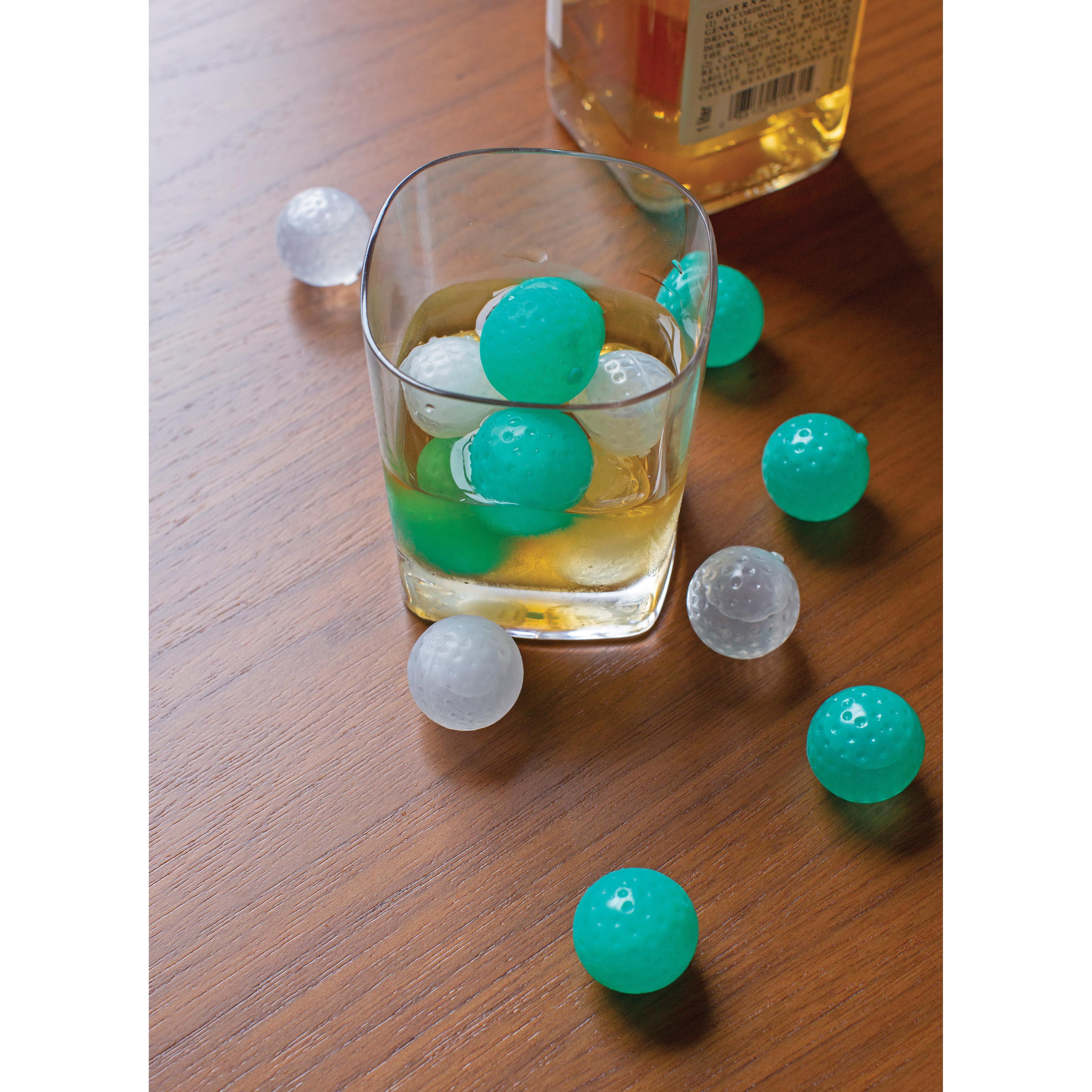 Kikkerland Golf Ball Ice Cubes Green