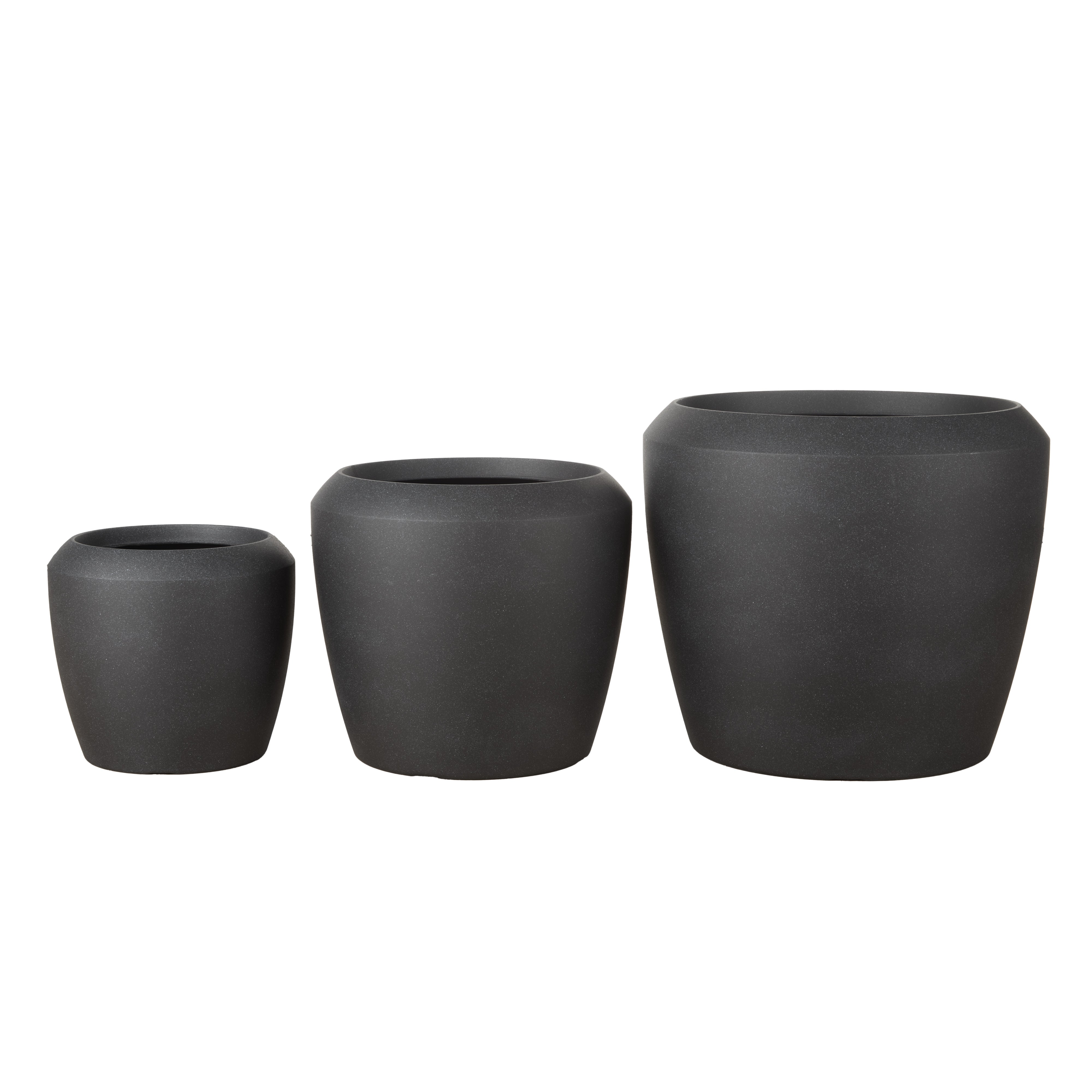 Rogue Vienna Planter 3pcs Set Black
