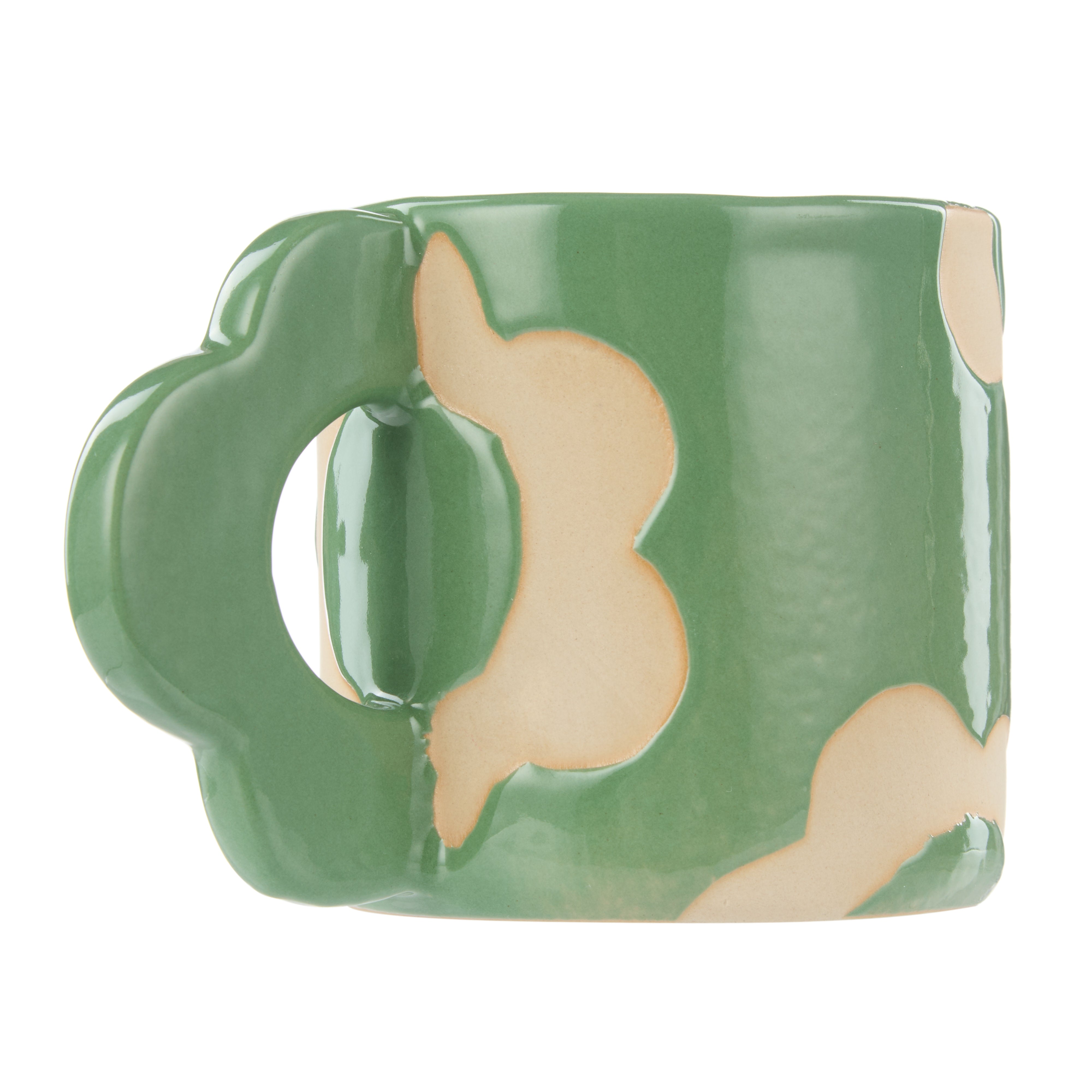 Emporium Posey Flower Mug Green