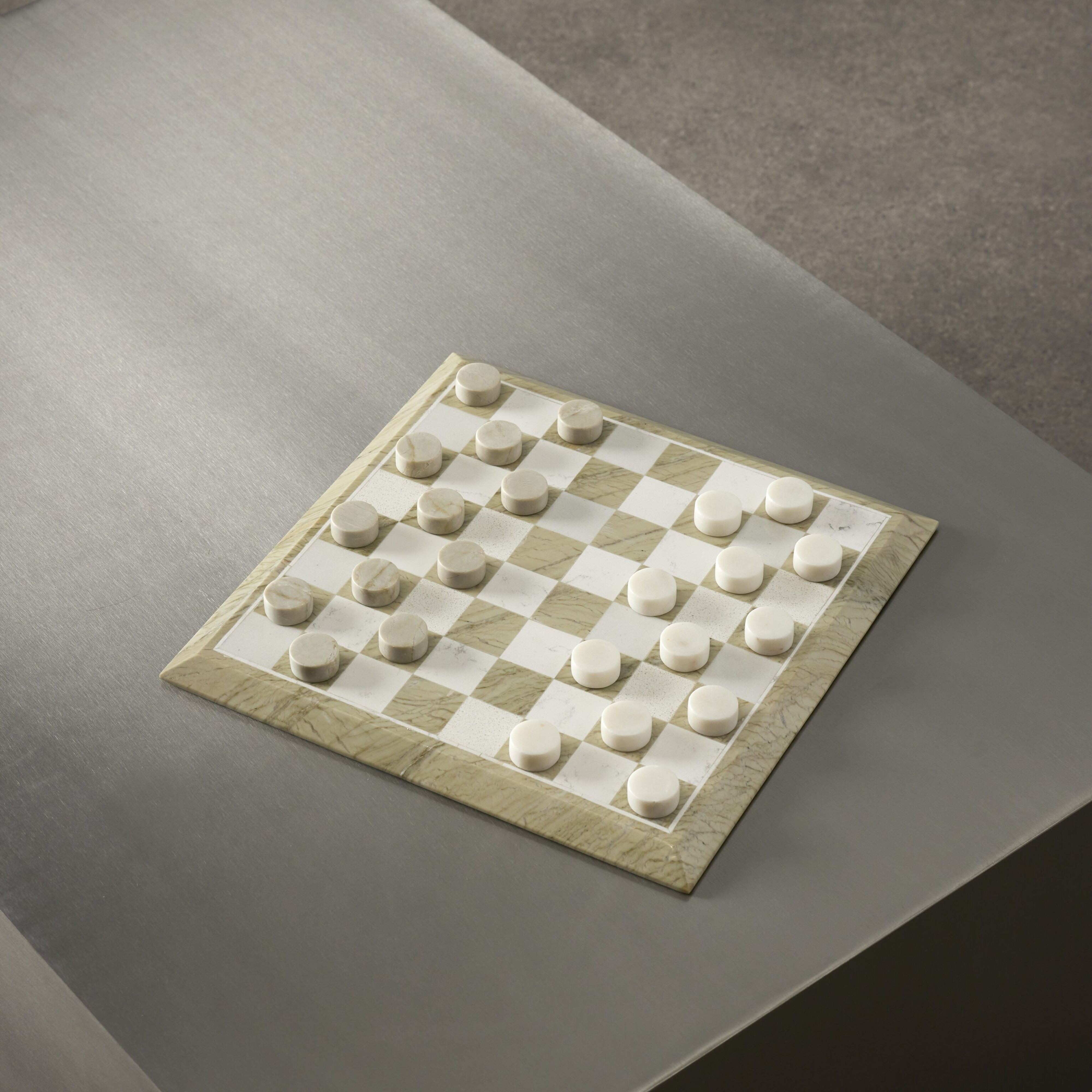 Grand Designs Astra Katni Marble Chess Board