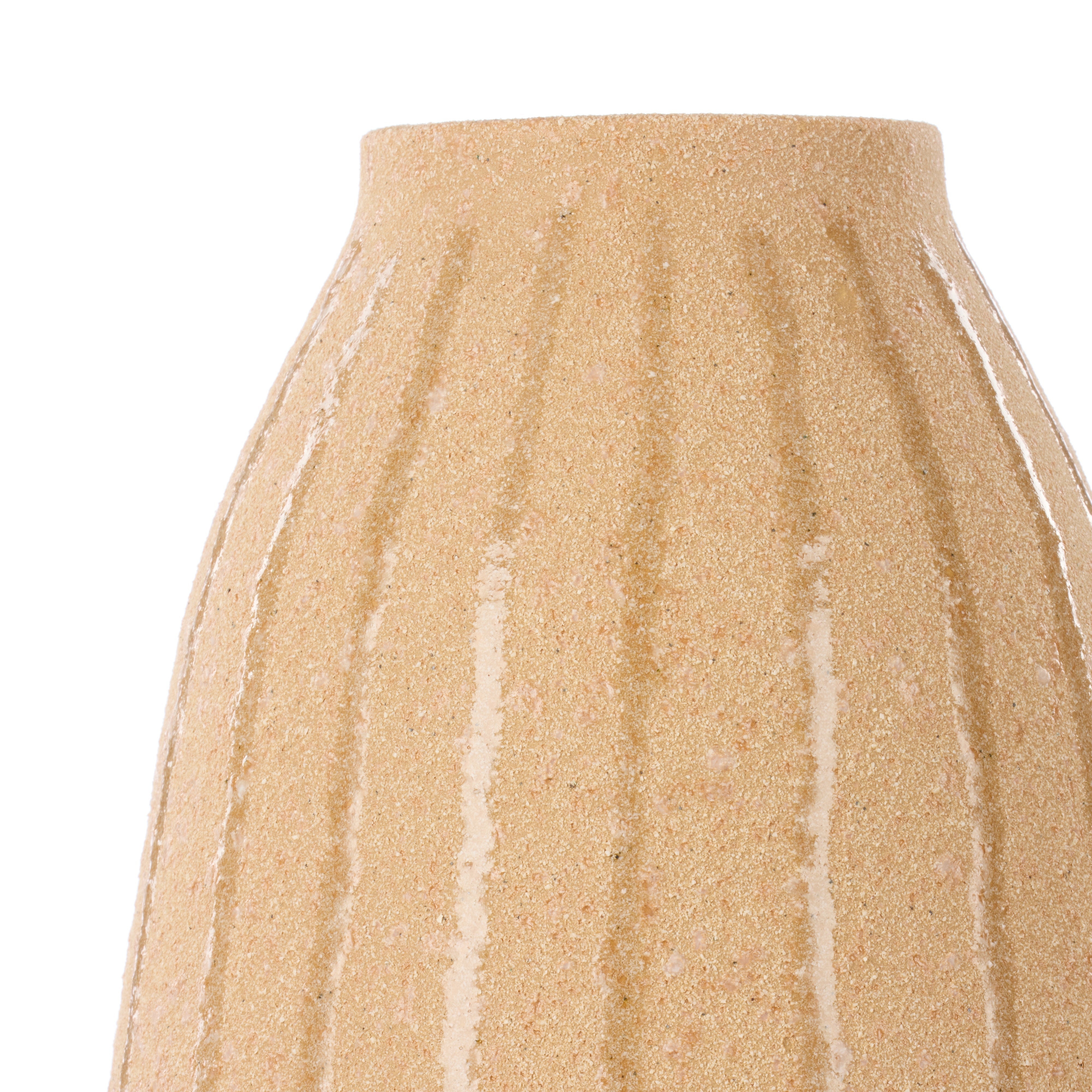 Amalfi Henry Ceramic Vase Large Beige