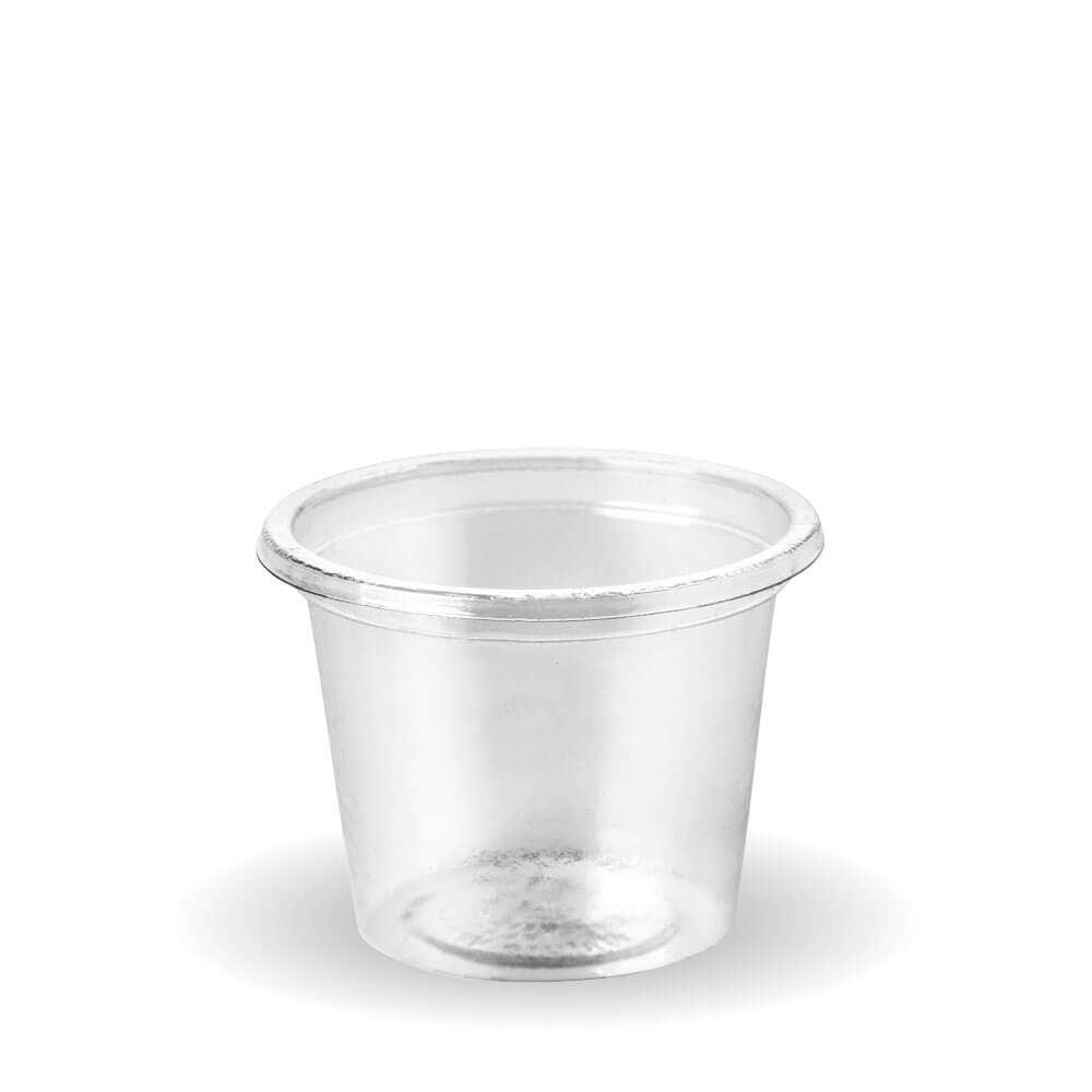 BioPak 30ml Clear PLA Sauce BioCup
