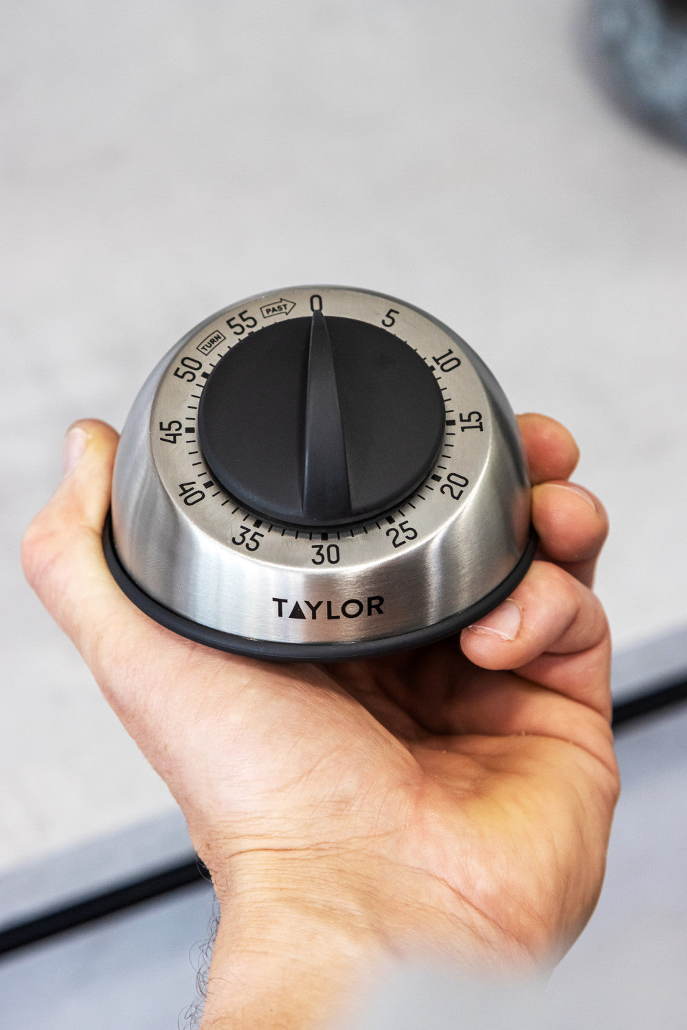 Taylor Pro Stainless Steel Classic Dial Timer 60 Minute
