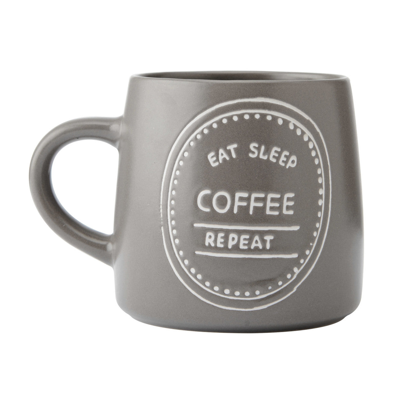 Mikasa Stoneware Mug 400ml (Eat Sleep Coffee)