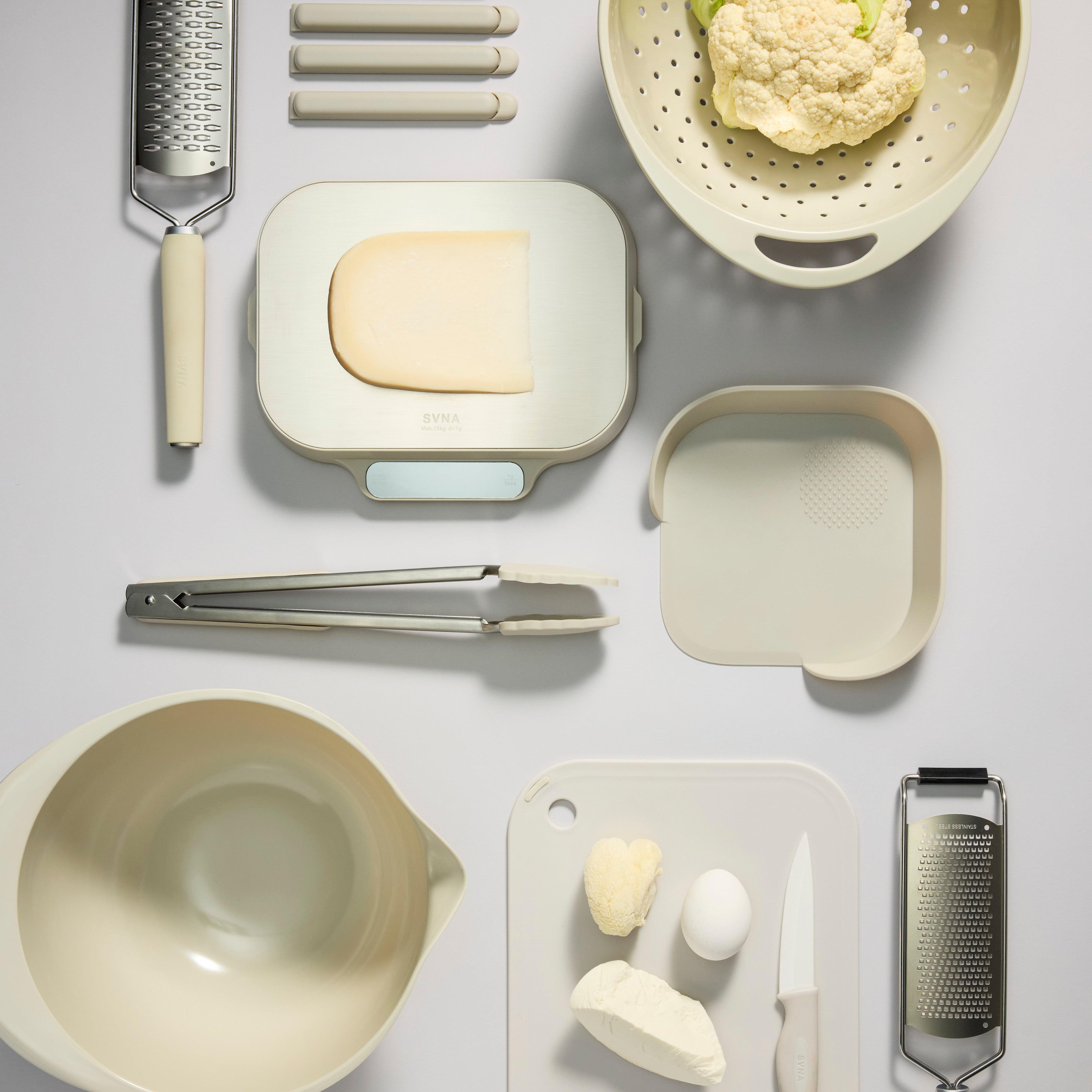 SVNA Bag Saver 9 Piece Set Blue & Cream