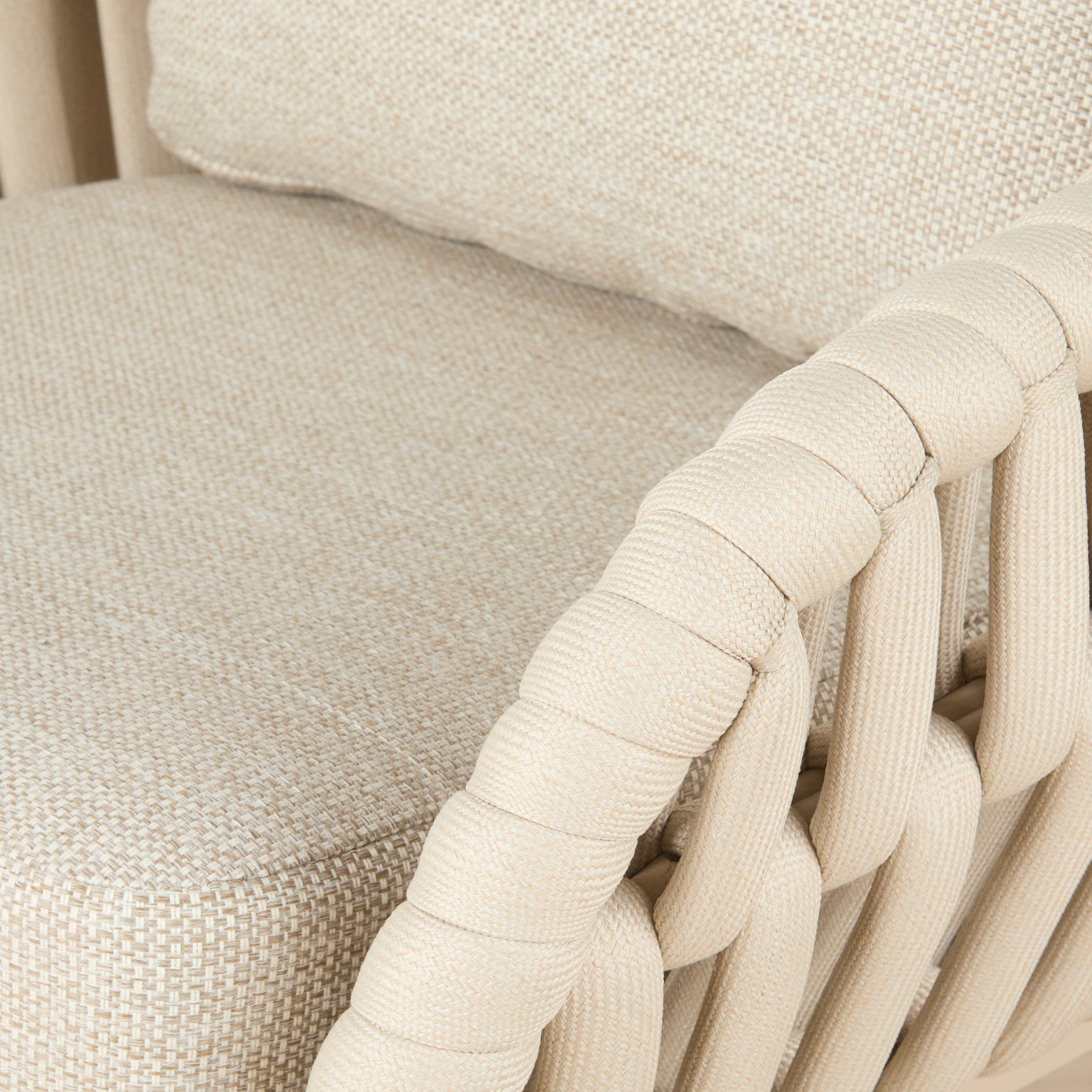 Grand Designs Elwood Outdoor Chair Cream
