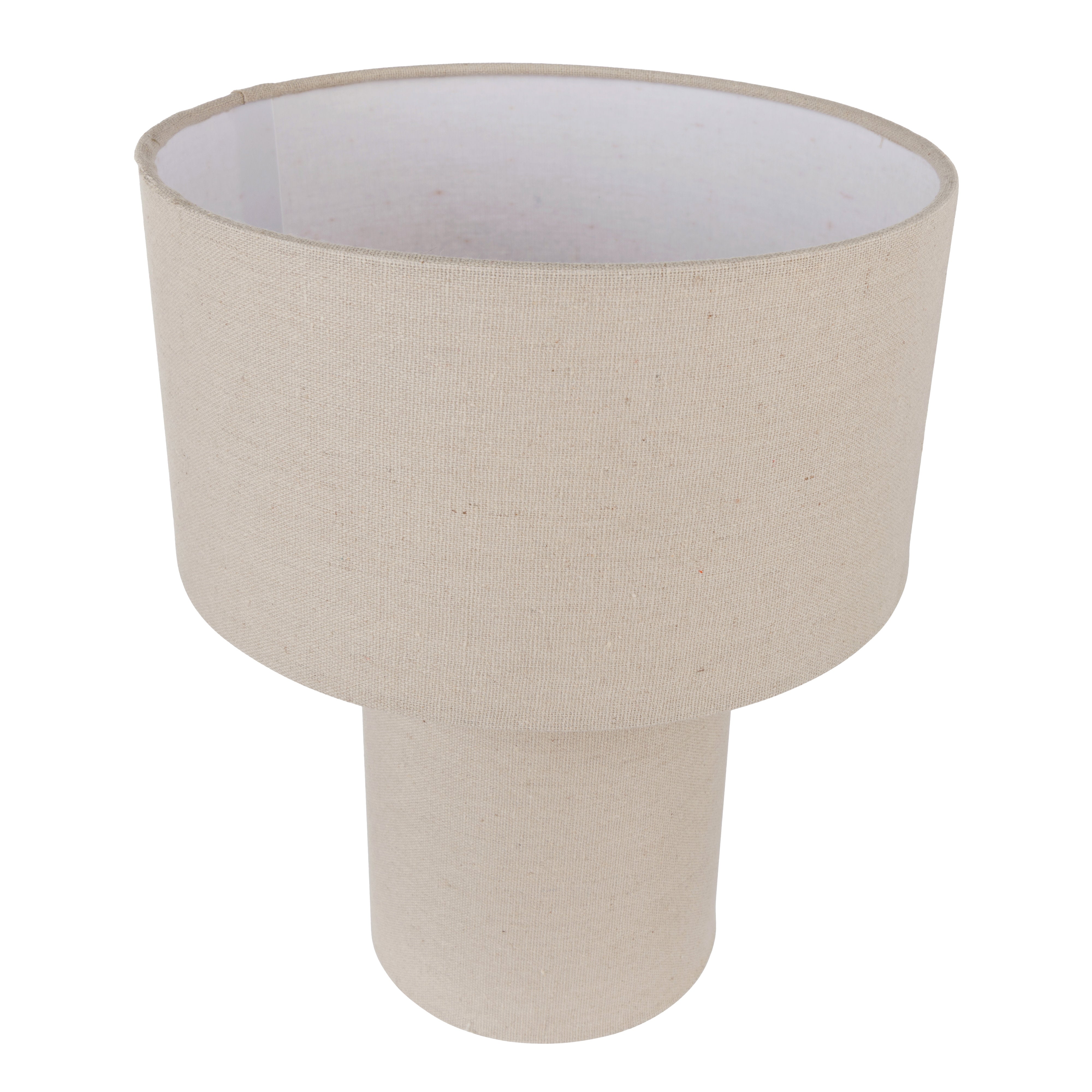 Emporium Hendrix Fabric Table Lamp Oat