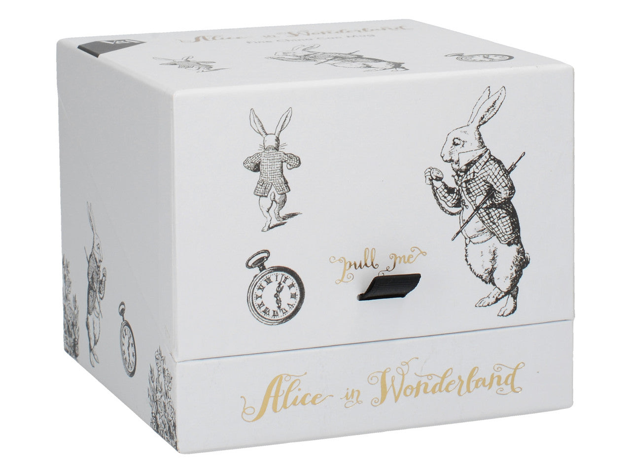 V&A Alice in Wonderland Can Mug 350ml (White Rabbit)