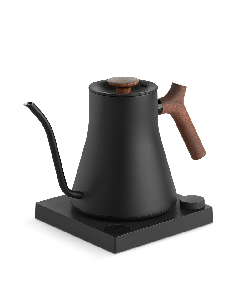 Fellow Stagg EKG Pro Electric Kettle (Matte Black & Walnut)