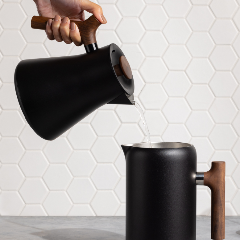 Fellow Corvo EKG Pro Electric Kettle (Matte Black & Walnut)