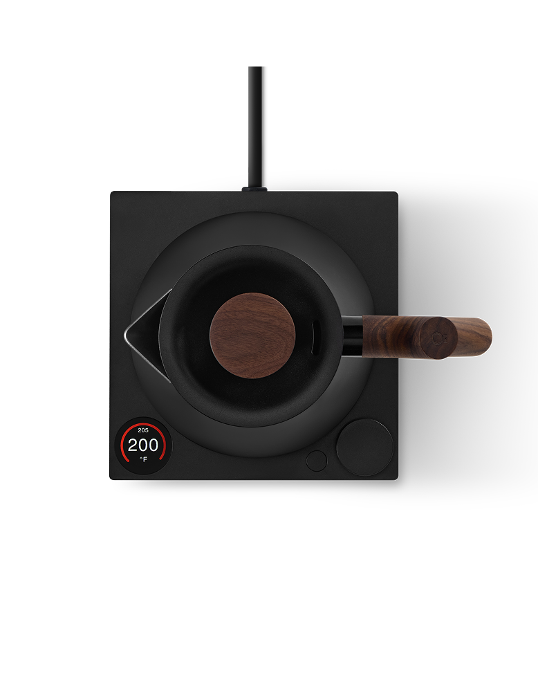 Fellow Corvo EKG Pro Electric Kettle (Matte Black & Walnut)