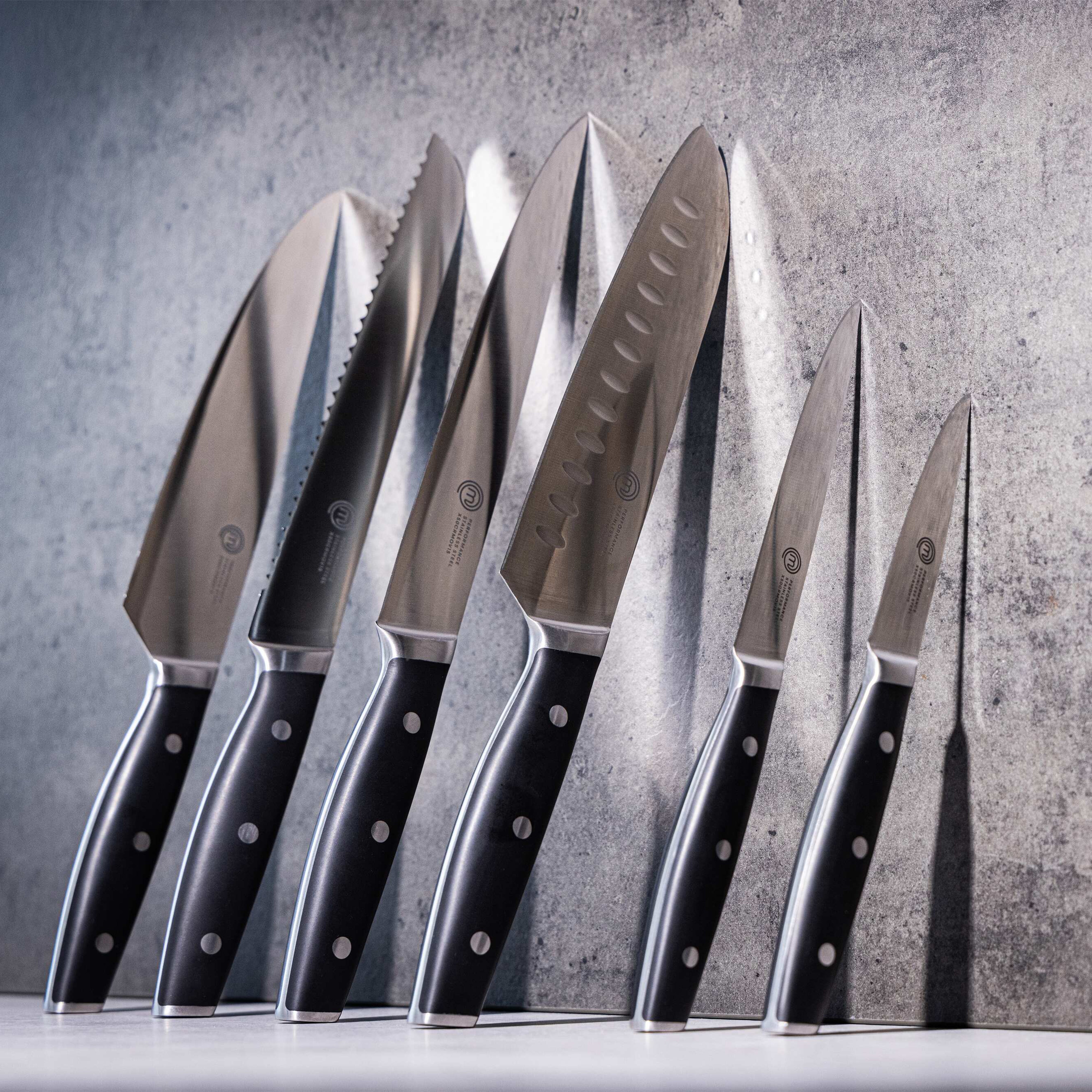 MasterChef Performance Procut Chef's Knife Black & Stainless Steel