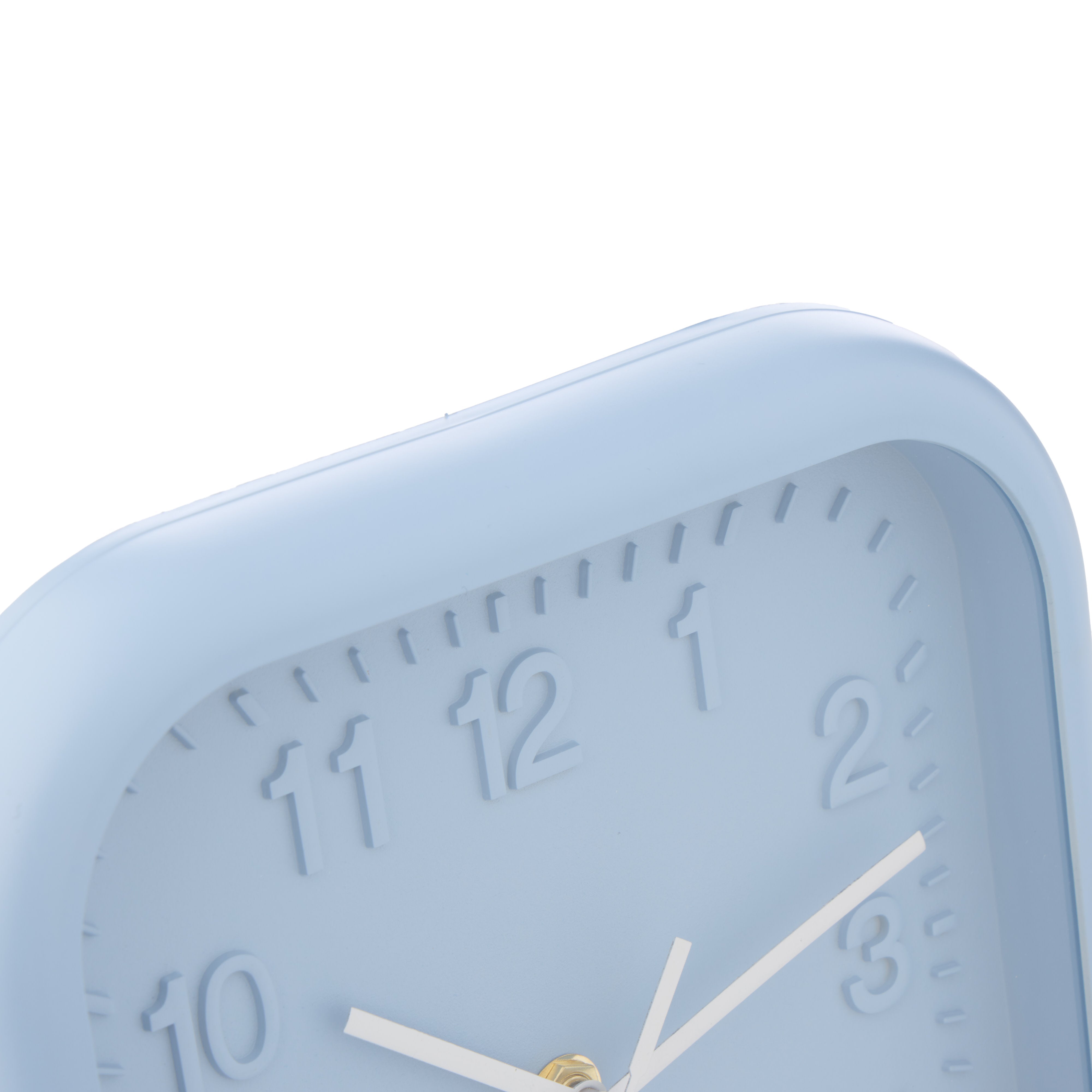 Emporium Nico Mini Wall Clock Blue & White