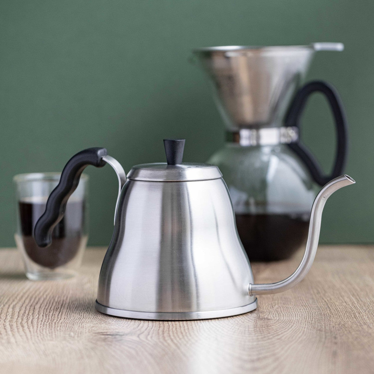 La Cafetière Stainless Steel Pour Over Kettle 700ml
