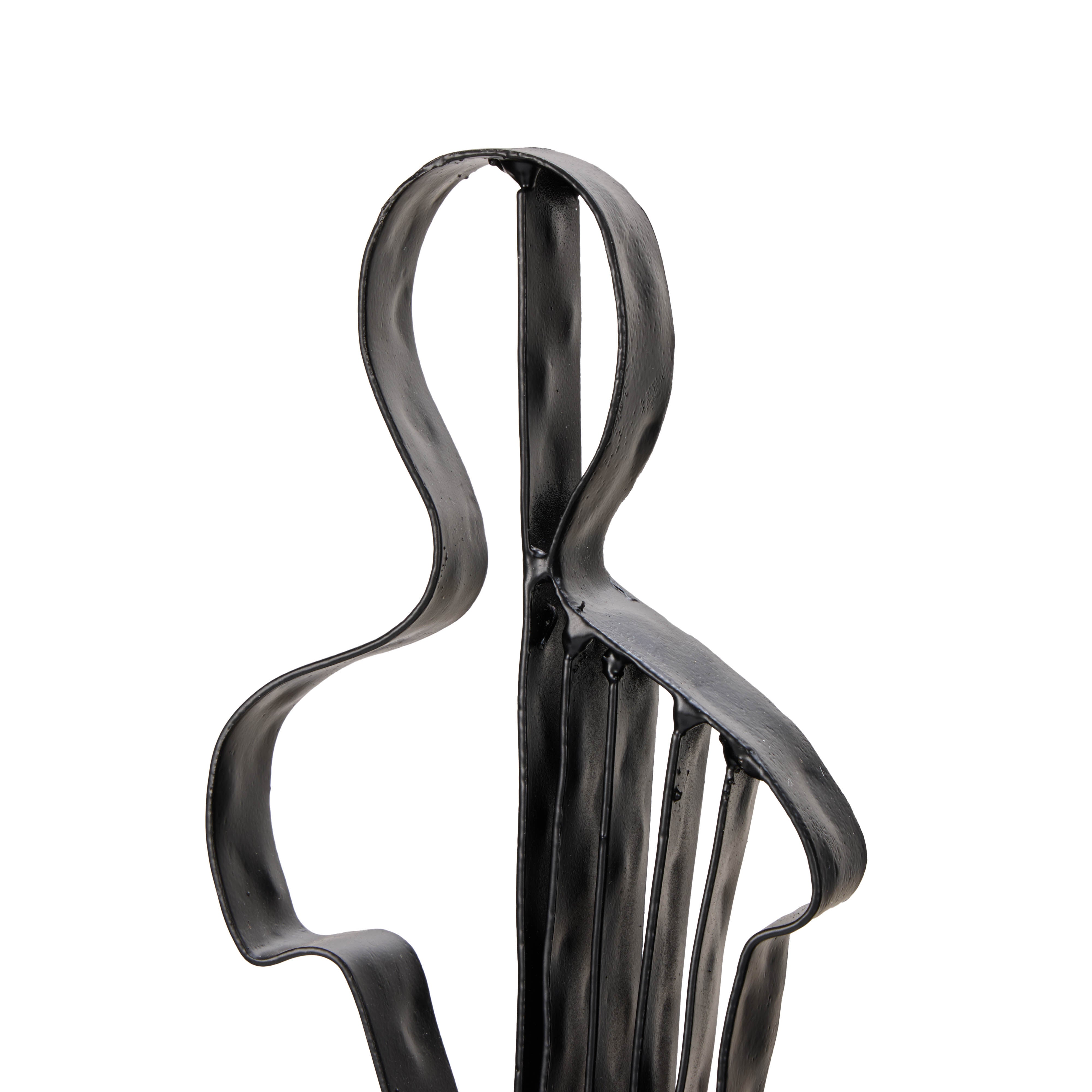 Amalfi Silhouette Sculpture Black