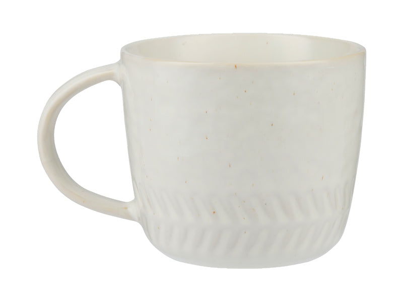 Maxwell & Williams The Mug Club Nordic Mug Herringbone White 400ml