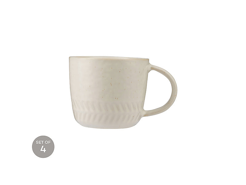Maxwell & Williams The Mug Club Nordic Mug Herringbone White 400ml