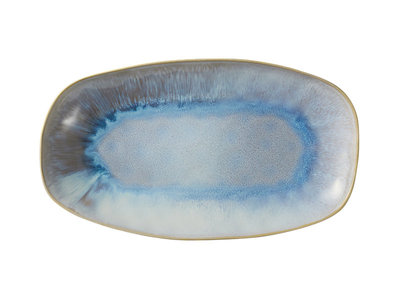 Maxwell & Williams Lunara Oblong Platter Blue 36 x 20cm