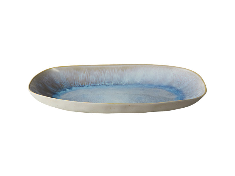 Maxwell & Williams Lunara Oblong Platter Blue 36 x 20cm