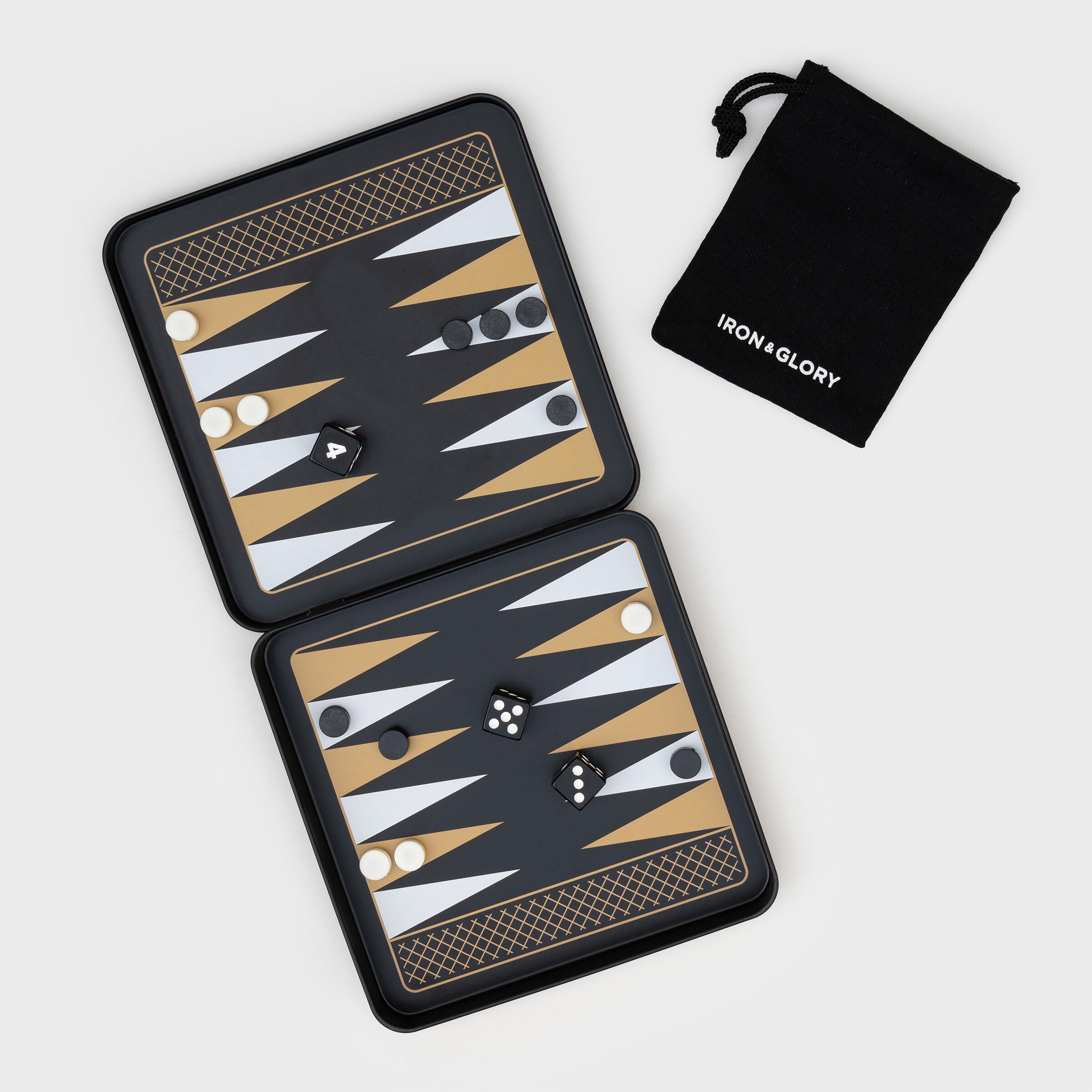 Luckies Iron & Glory Game On Backgammon