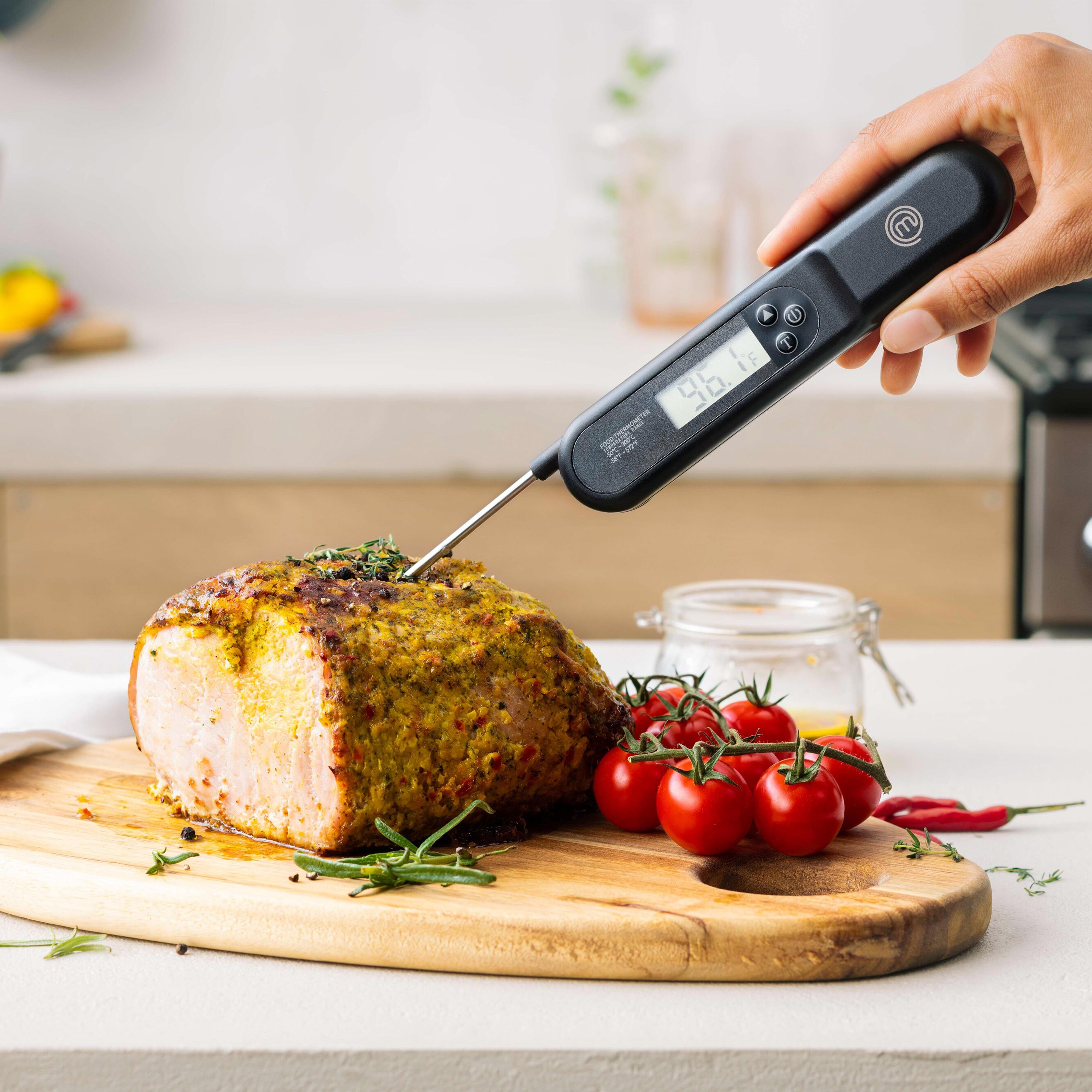 MasterChef Classic Signature Meat Thermometer Black