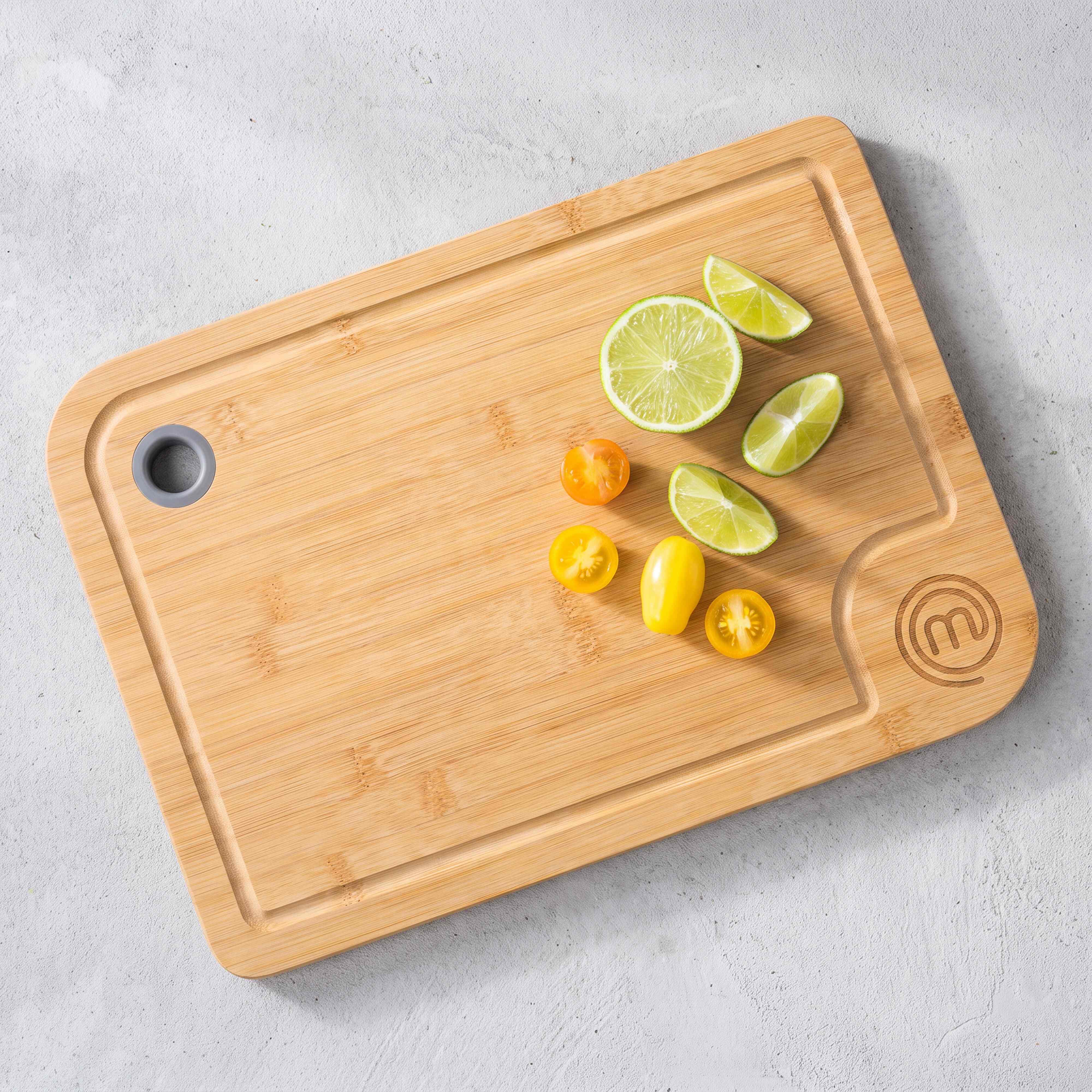 MasterChef Sage Bamboo Board 34x23x1cm Sage & Natural
