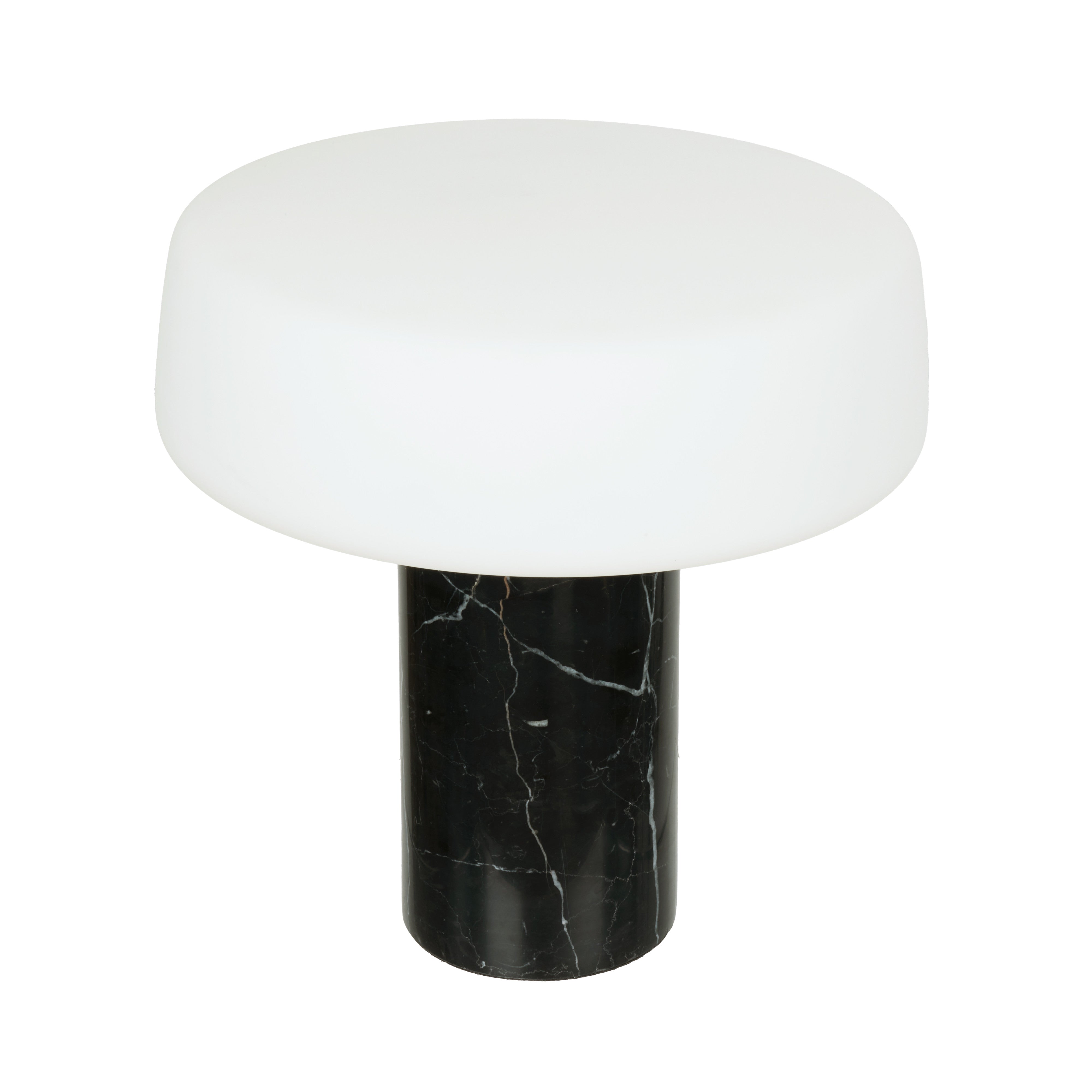 Grand Designs Chet Table Lamp Black & White