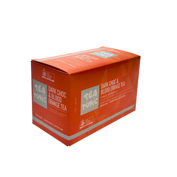 Tea Tonic Blood Orange & Dark Choc Tea - 20 Teabag Box