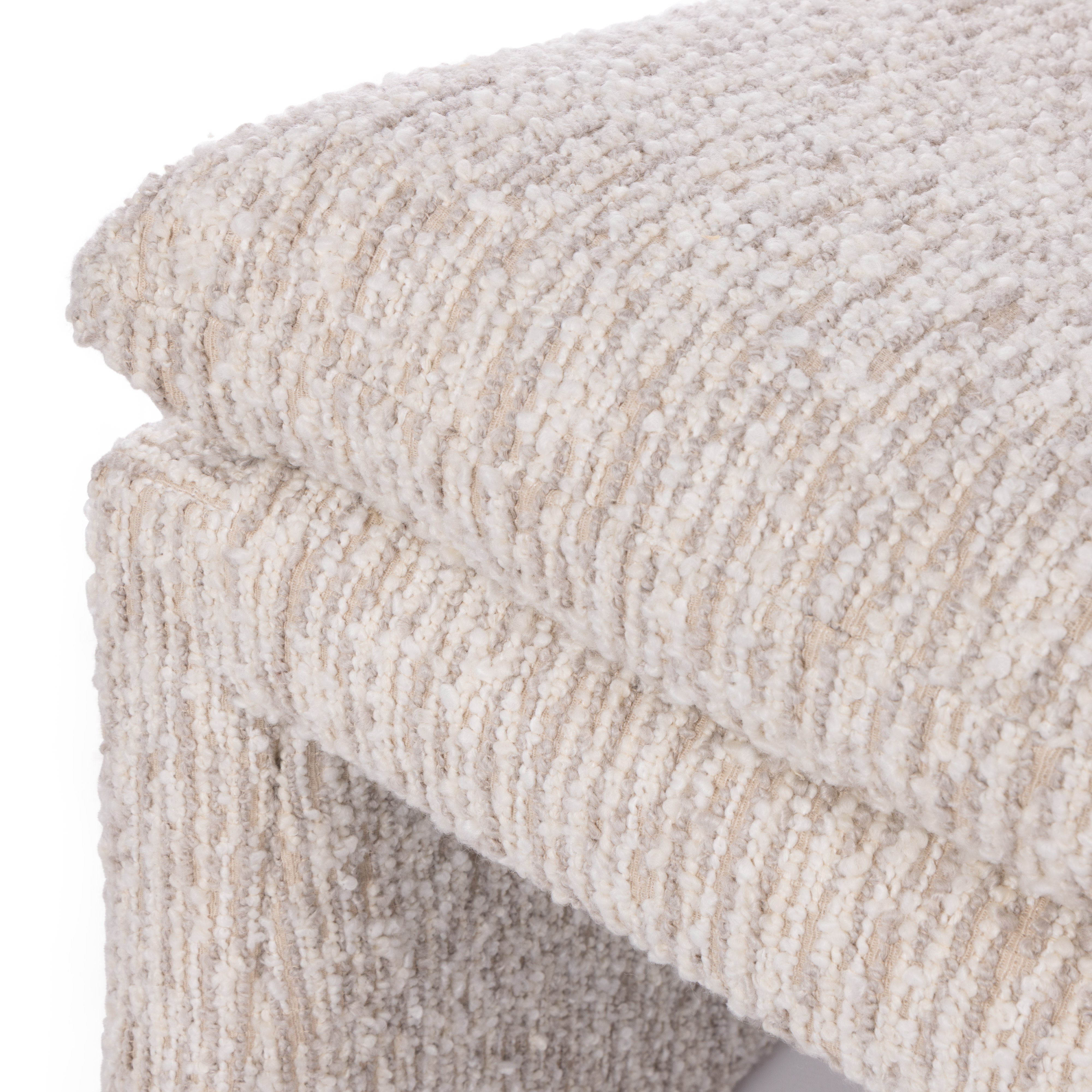 Amalfi Austin Accent Chair Off White & Taupe